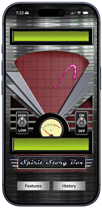 Image of an iPhone 17 running Spirit Story Box Next Gen